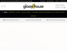 Tablet Screenshot of glossyhouse.com.br